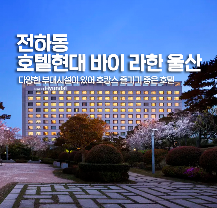 [울산] 전하동 호텔현대 바이 라한 울산